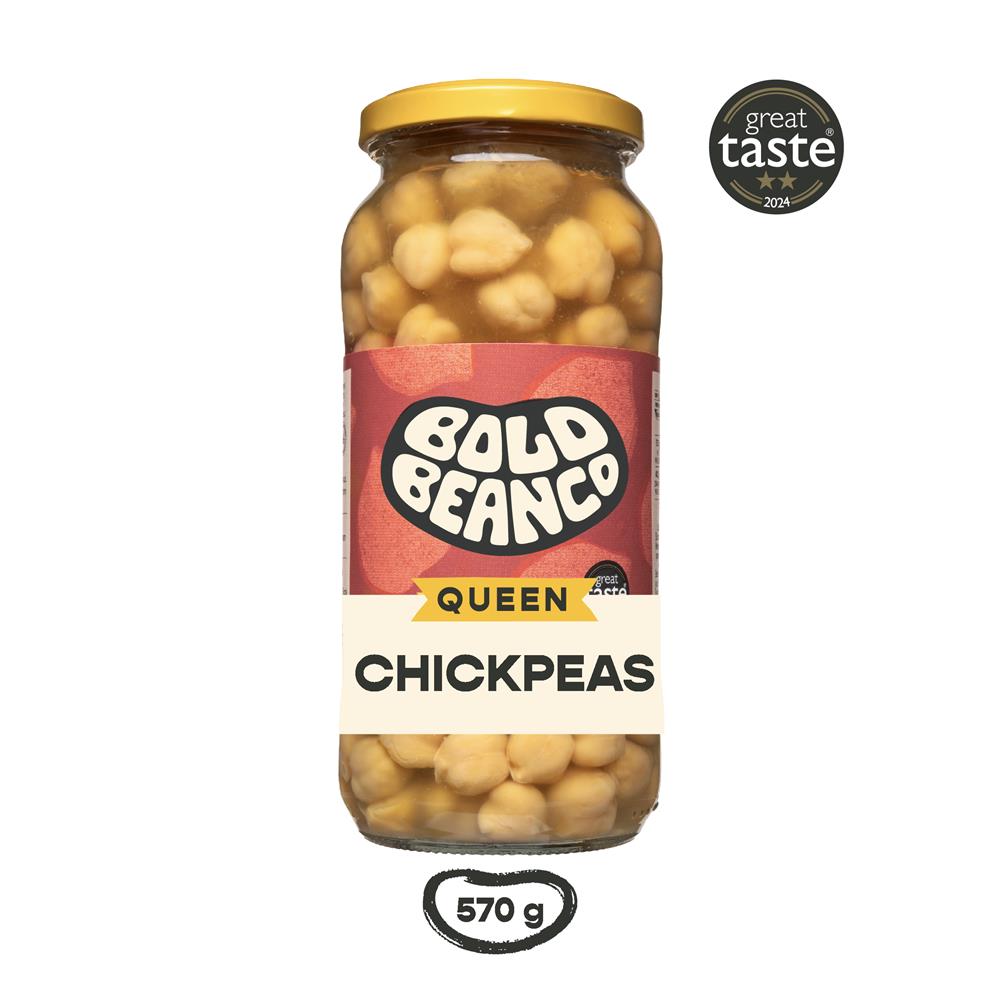 Bold Bean Co Queen Chick Peas 570g