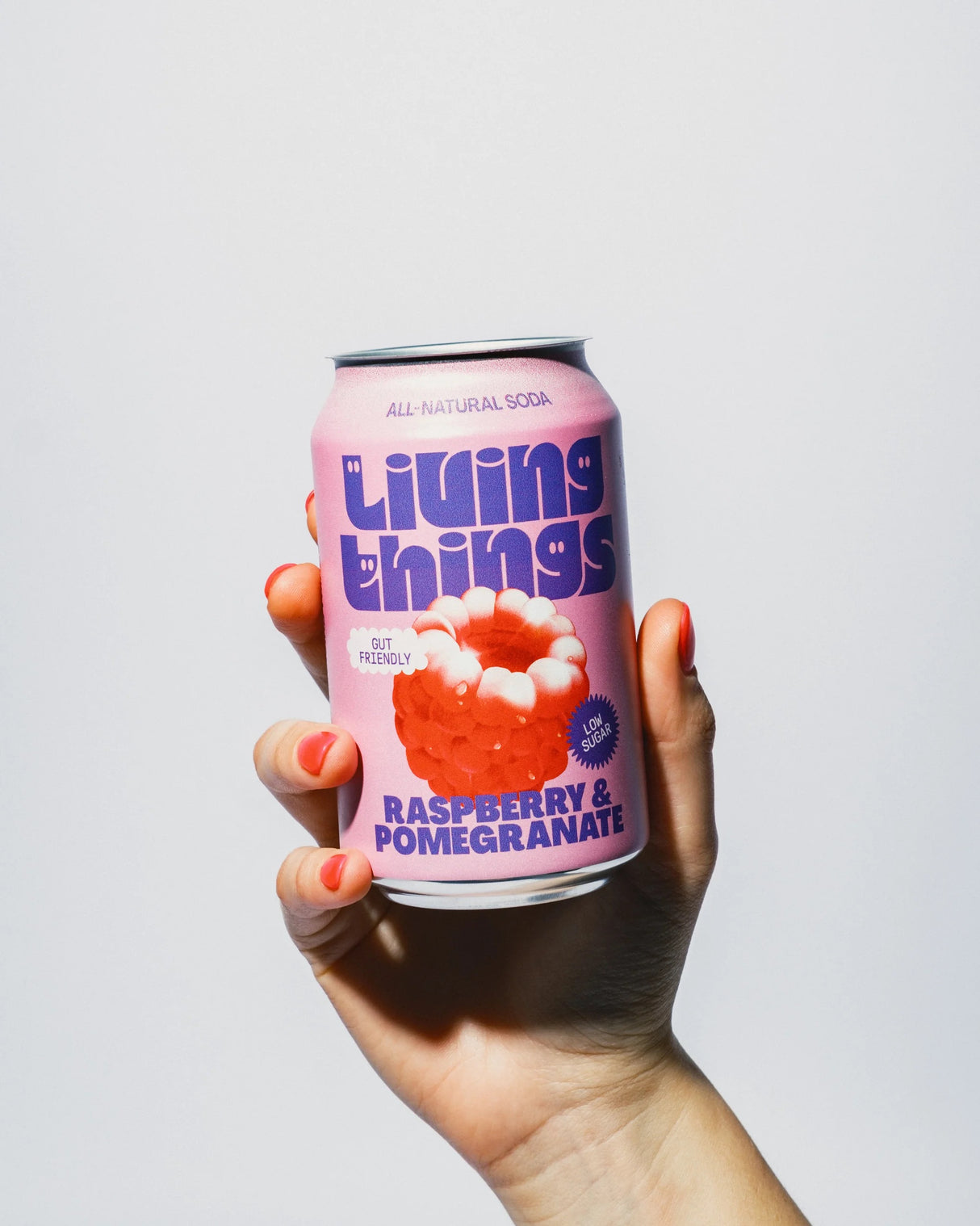 Living Things Raspberry & Pomegranate drink 330ml
