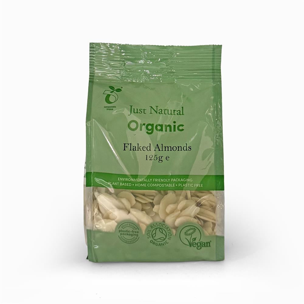 Just Natural Organic Flaked Almonds 125g