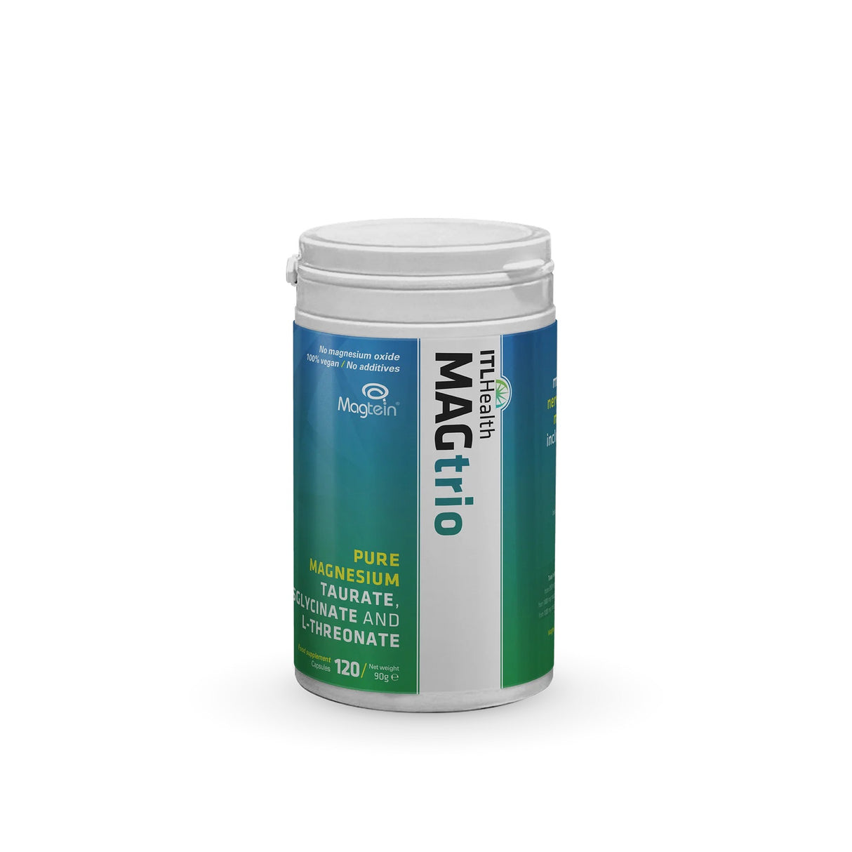 ITL Health MAGtrio Magnesium Taurate, Bisglycinate & Threonate 120's