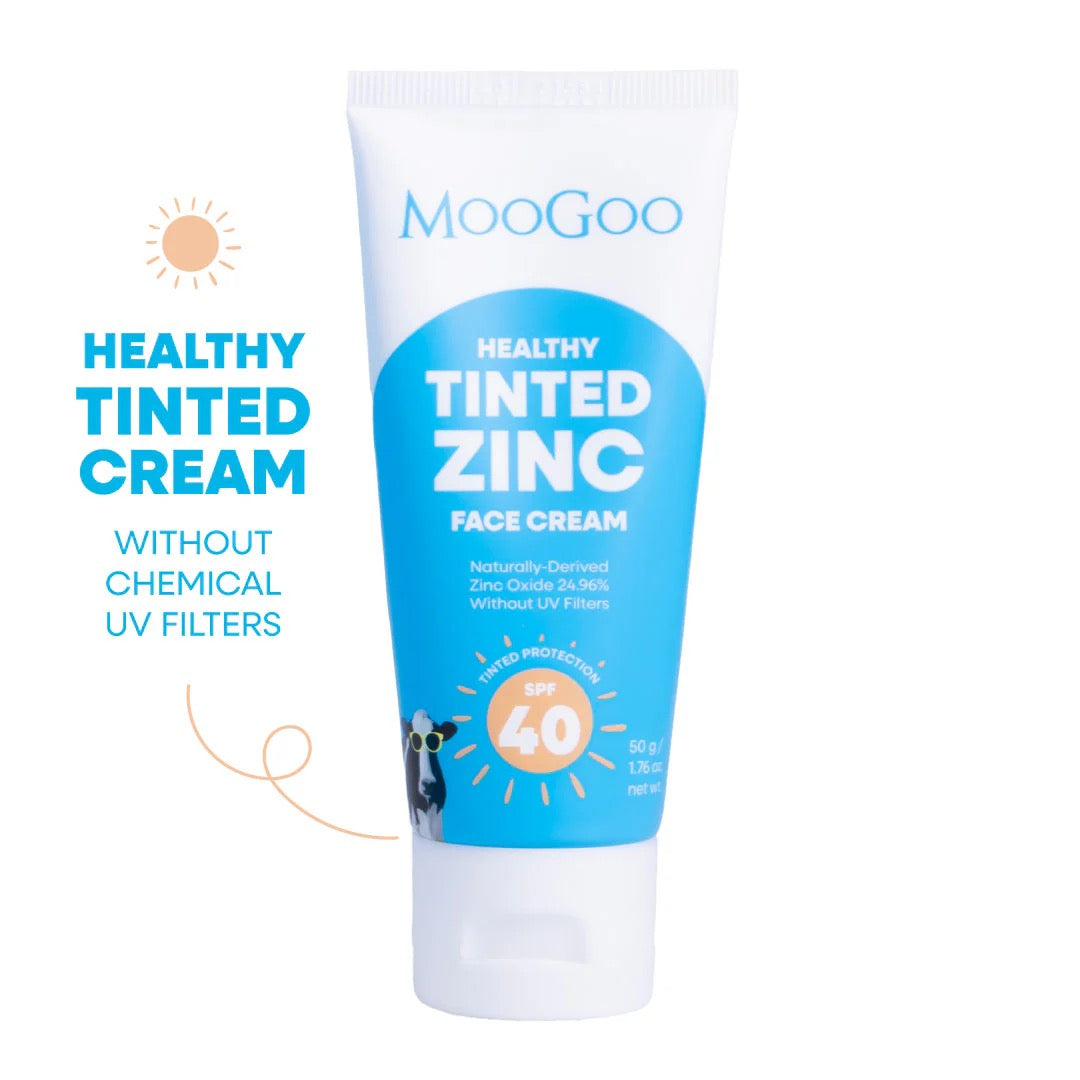 MooGoo Tinted SPF 40 Face Cream 50g