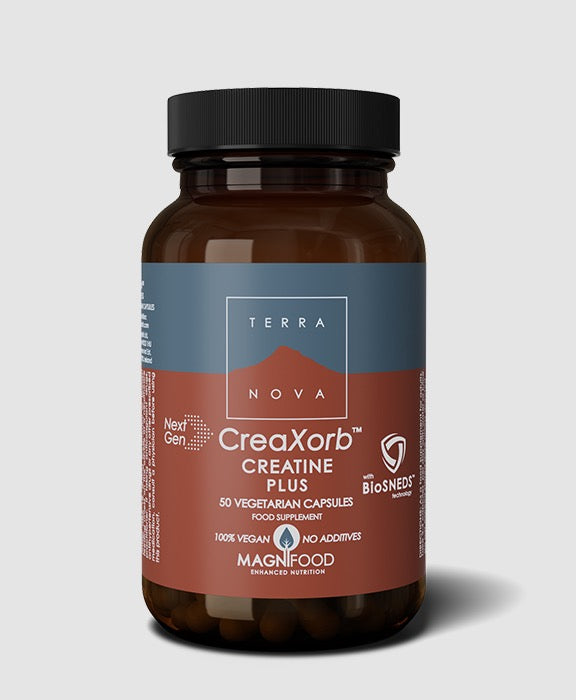 Terranova Creaxorb Creatine Plus Capsules 50's