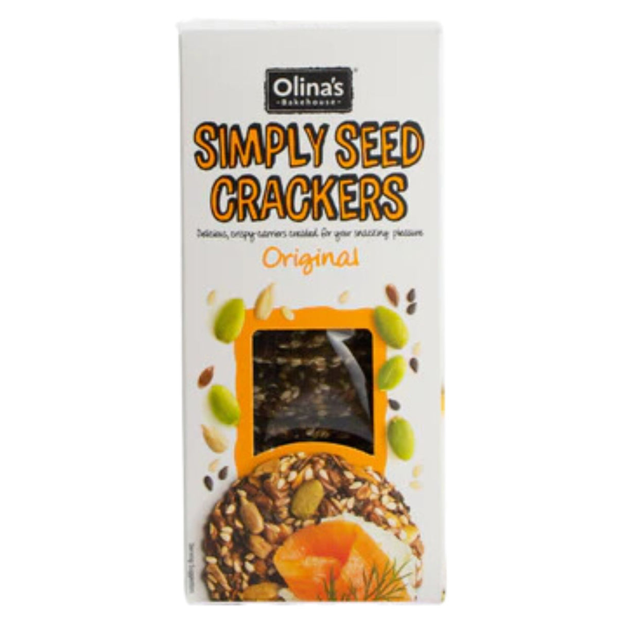 Olinas Simply Seed Crackers Original 80g