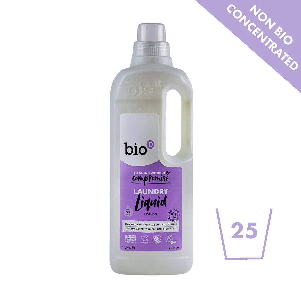 Bio-D Lavender Laundry Liquid 1Ltr