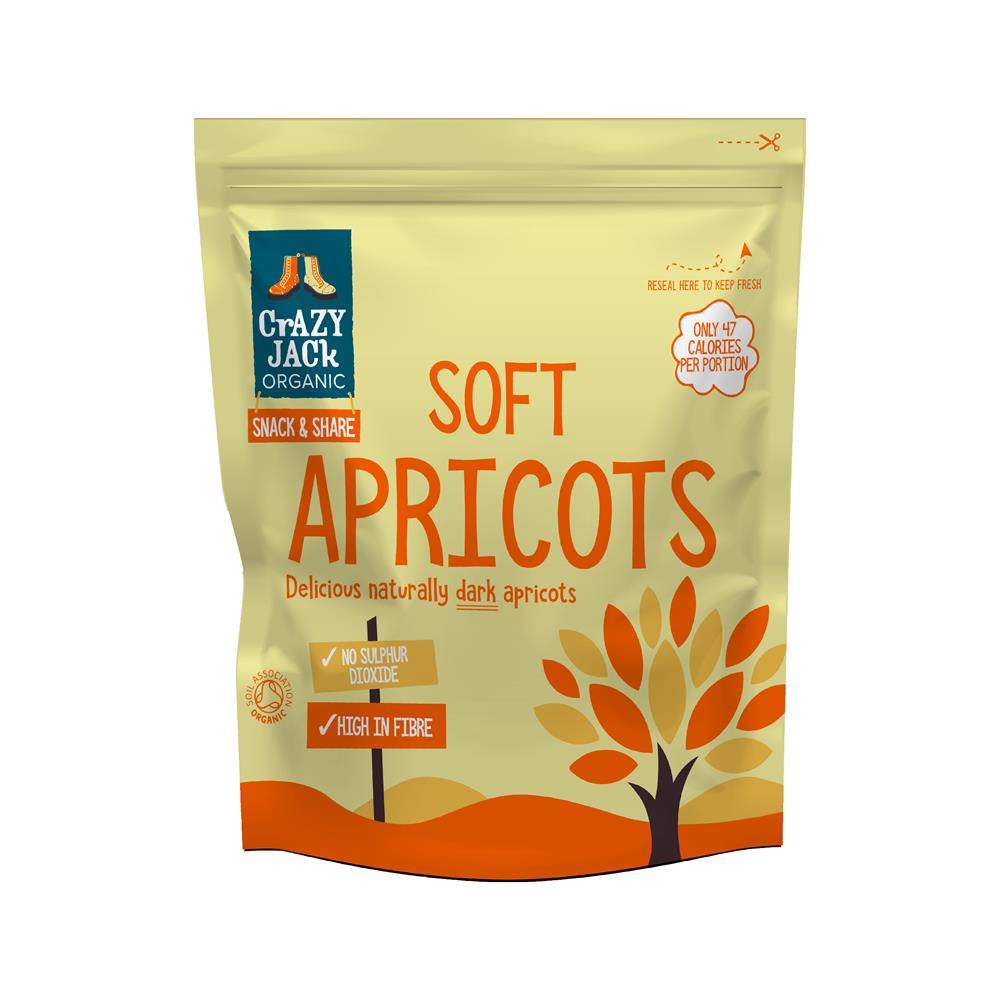 Crazy Jack Org Apricot's 200g