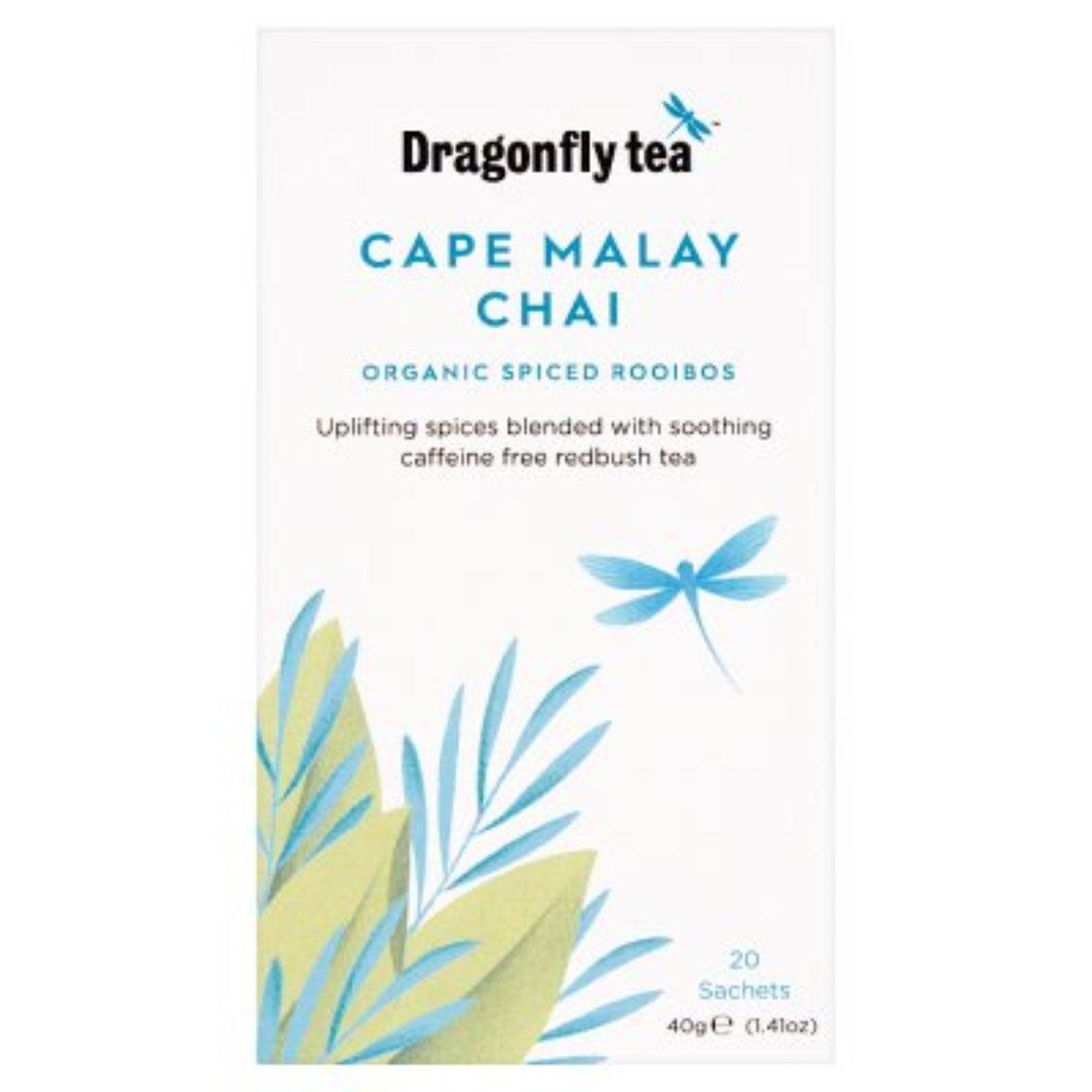 dragonfly Cape Malay Rooibos Chai 20 Bags