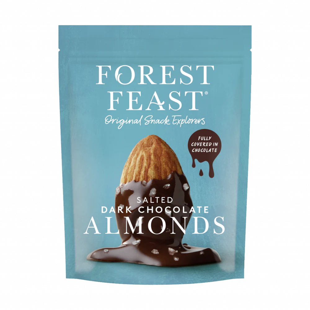 Forest Feast Dark Salted Almonds 120g