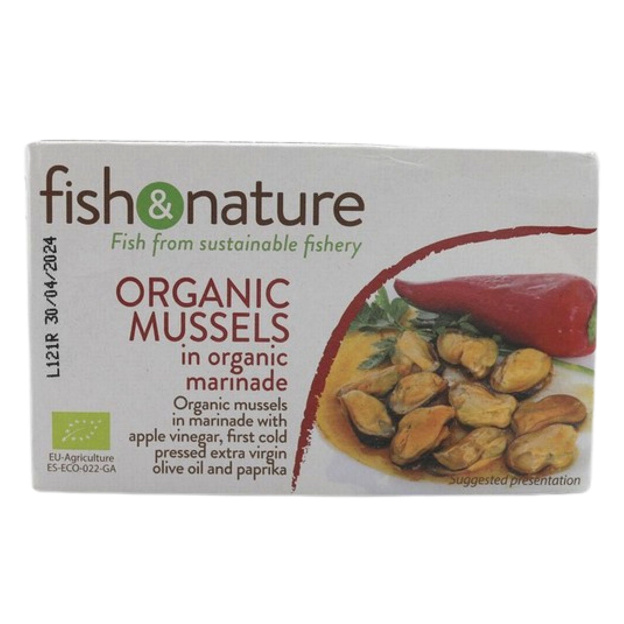 Fish & Nature Organic Mussels 120g