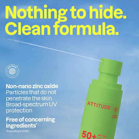 Attitude Sunly 50+SPF Mineral Watermelon + coco 75ml