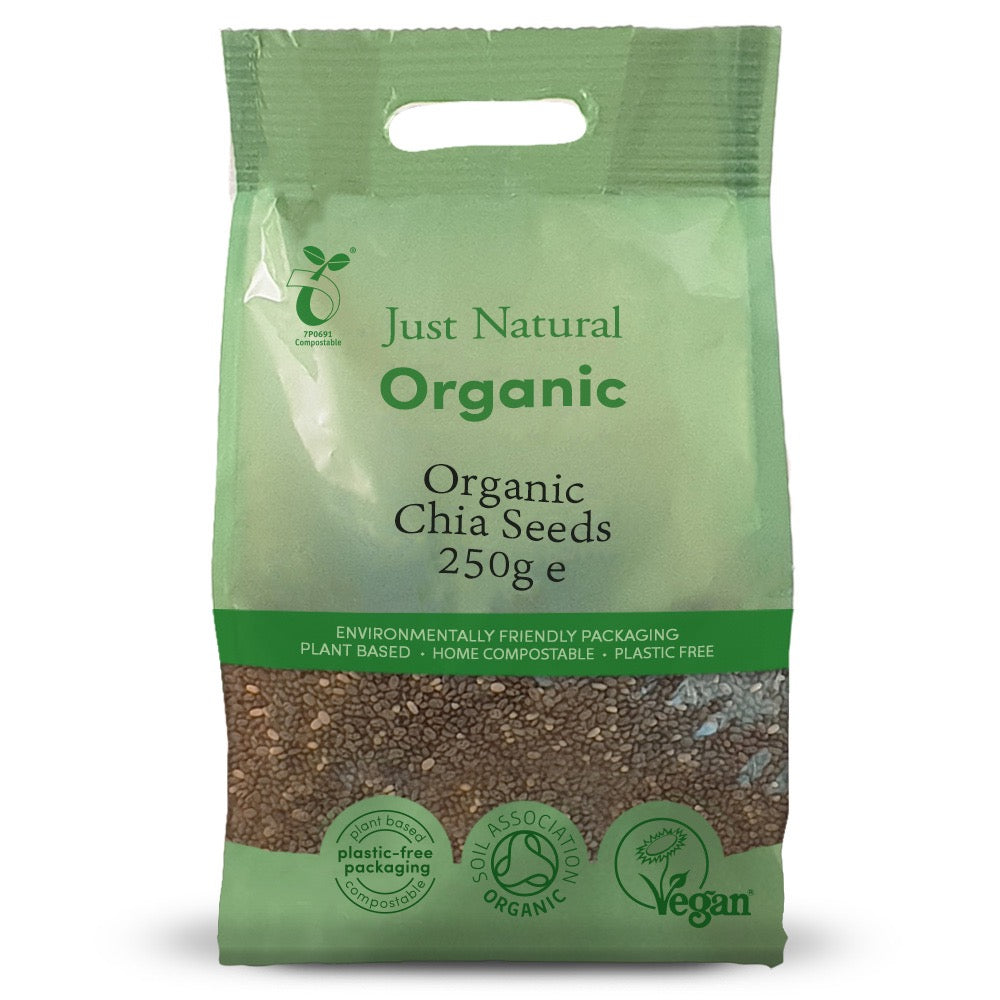 Just Natural Org Chia Seeds 250g