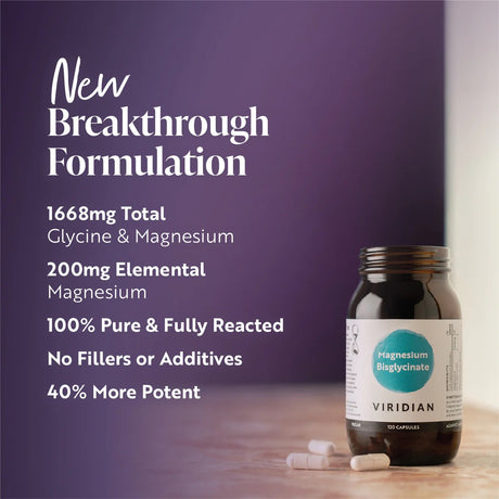 Viridian Magnesium Bisglycinate 60s