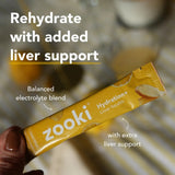 Zooki Electrolytes Lemon & Ginger Liver Support 5.9g 1 x sachet