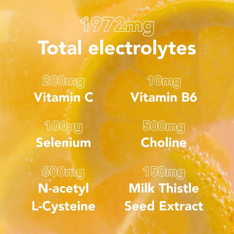 Zooki Electrolytes Lemon & Ginger Liver Support 5.9g 1 x sachet