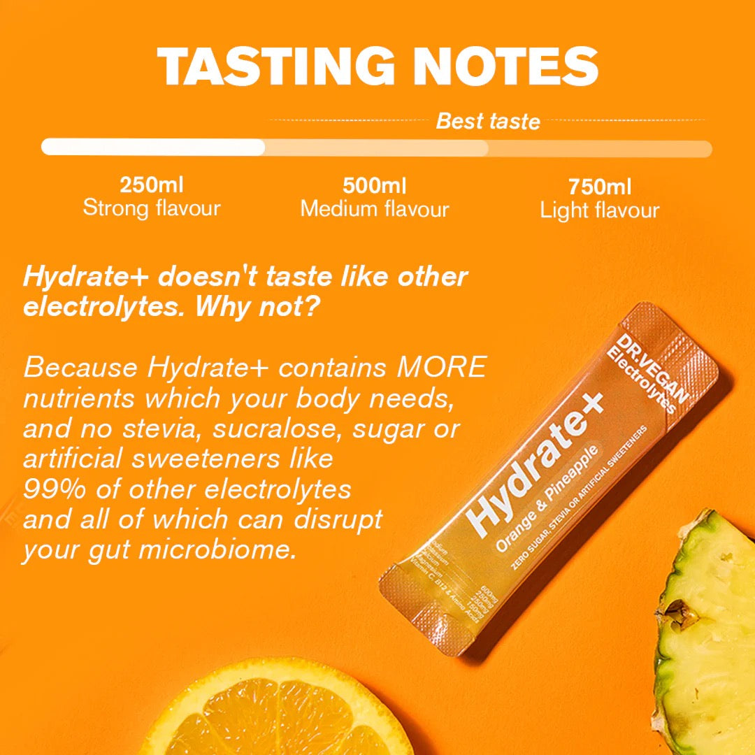 Dr Vegan Orange & Pineapple Electrolytes 8g 1 x sachet