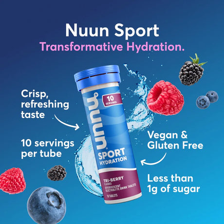 Nuun Tri-Berry Electrolytes 10 x tablets