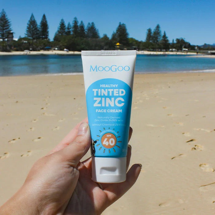 MooGoo Tinted SPF 40 Face Cream 50g