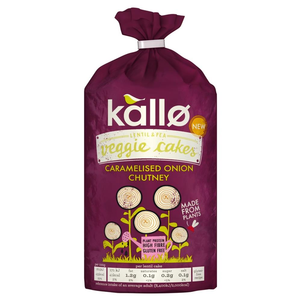 Kallo Veggie Caramelised Onion 122G