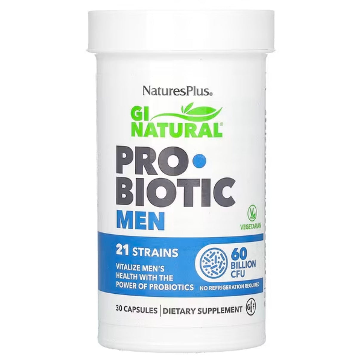 Natures Plus GI Natural Probiotic Men 30s