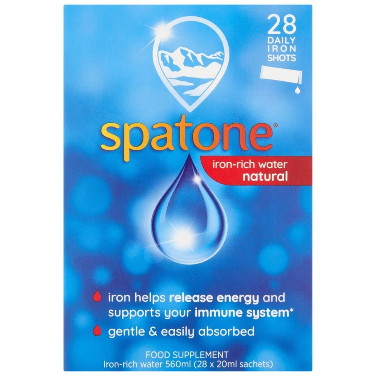 Spatone Daily Iron Shots 28 Sachets