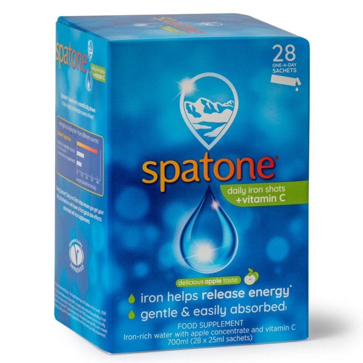 Spatone Daily Iron Shots with Vitamin C 28 Sachets