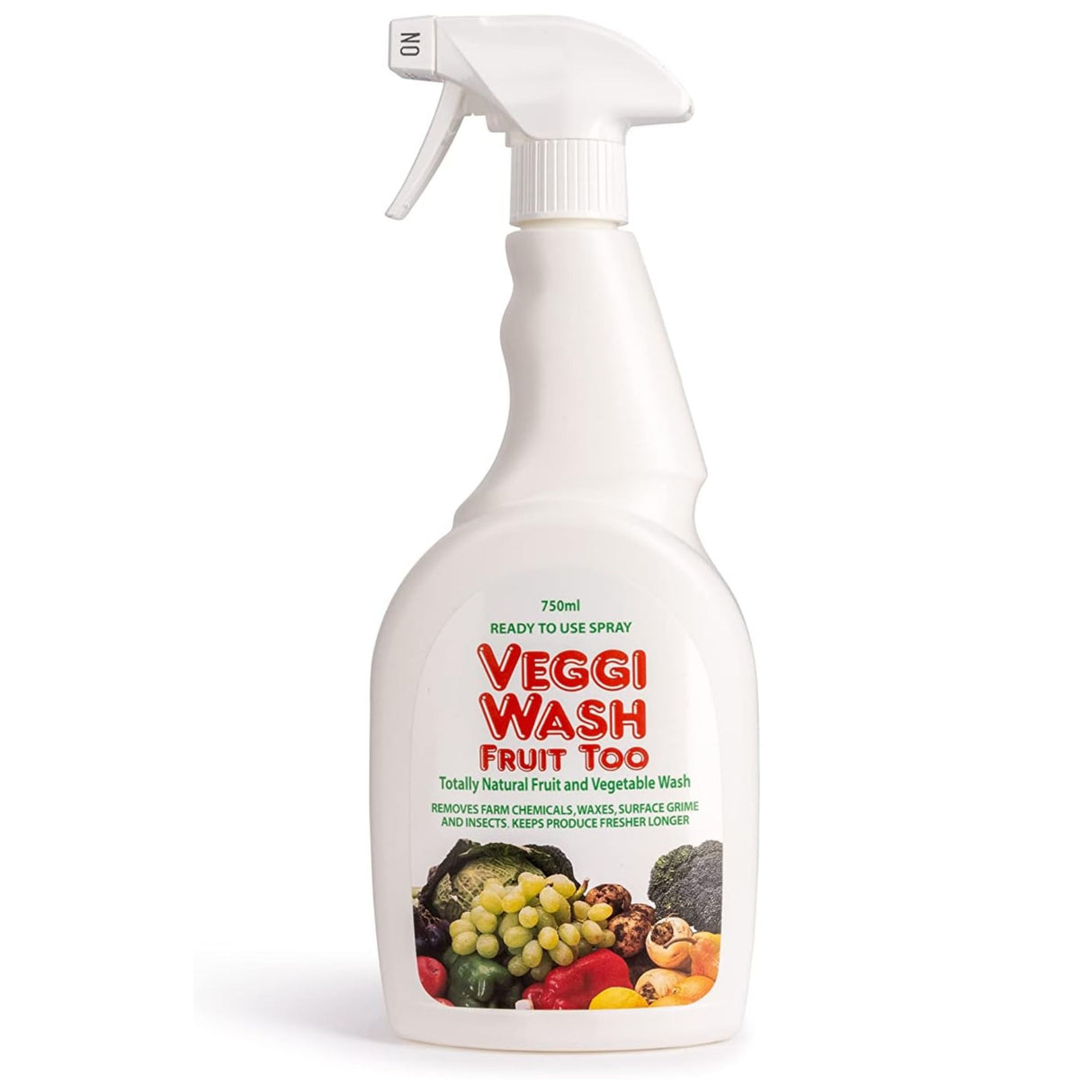 Veggi Wash Fruit Too Ready To Use 750ml