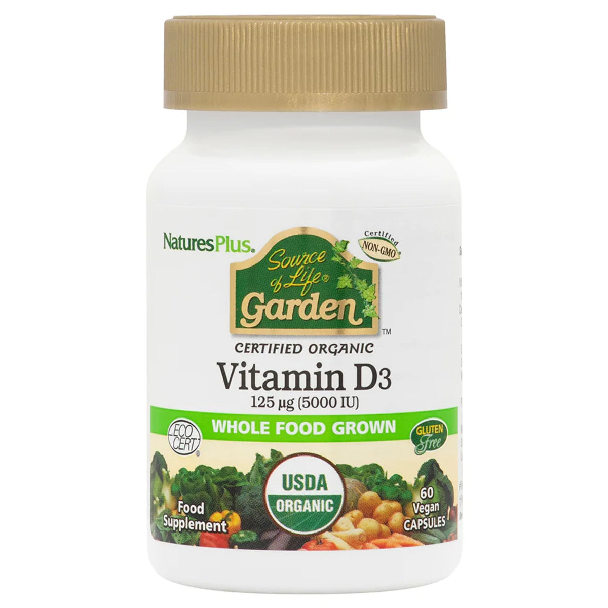Natures Plus Source of Life Garden D3 60s