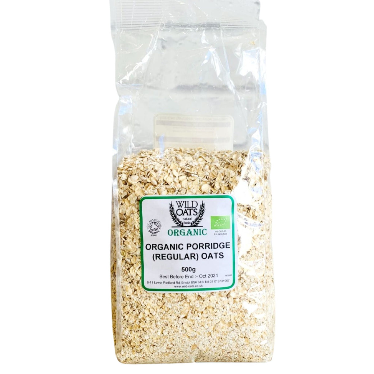 Wild Oats Organic Porridge Oats 500g